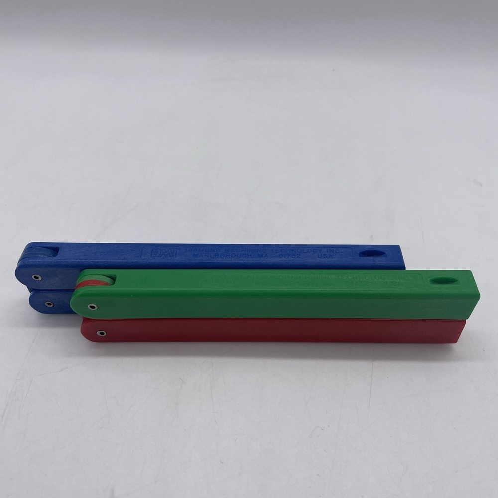 Lot of 2 DMT Diamond Knife Sharpener Whetstone Foldable Diafold Made in the USA